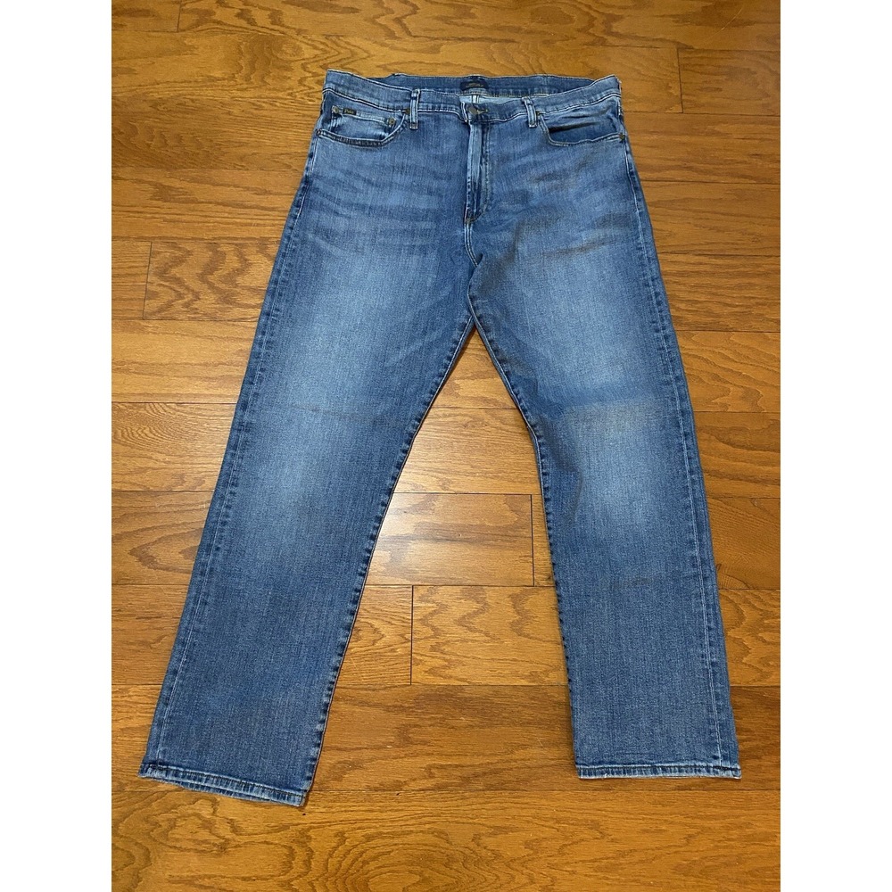 Polo Ralph Lauren Jeans The Thompson Relaxed Men's 38x32 Blue Denim Excellent Co